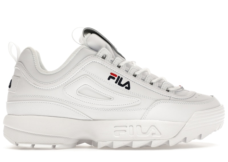 Fila disruptor deals triple white