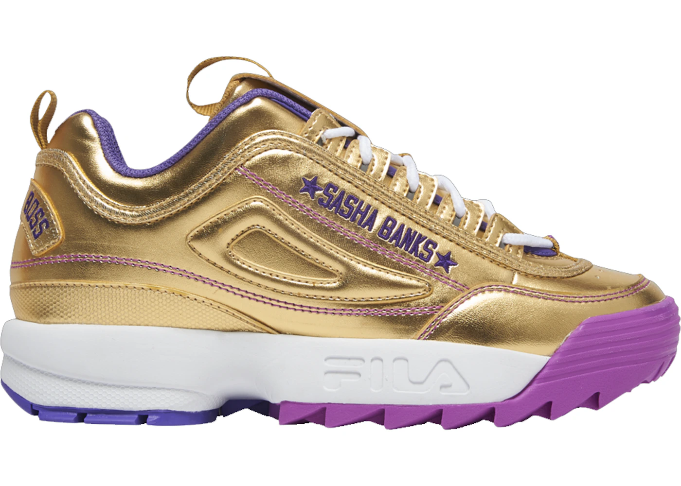 Sasha banks 2025 fila disruptor