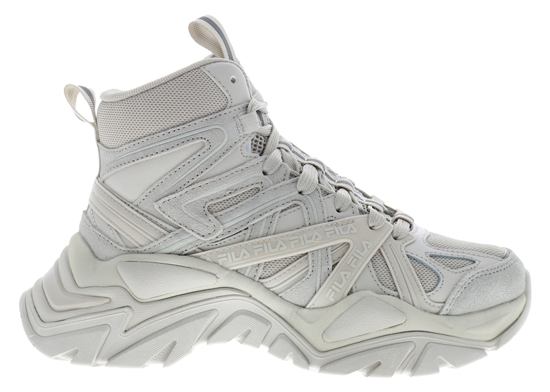 Pre-owned Fila Electrove 2 High (women's) Sneakers In Grey/black
