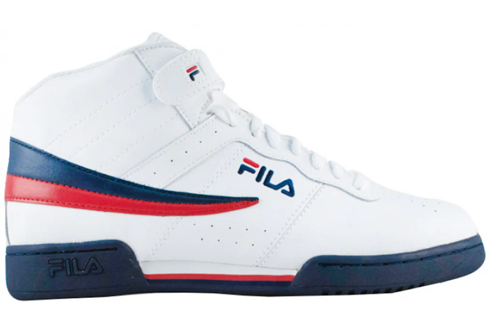 Fila shoes sales red and white