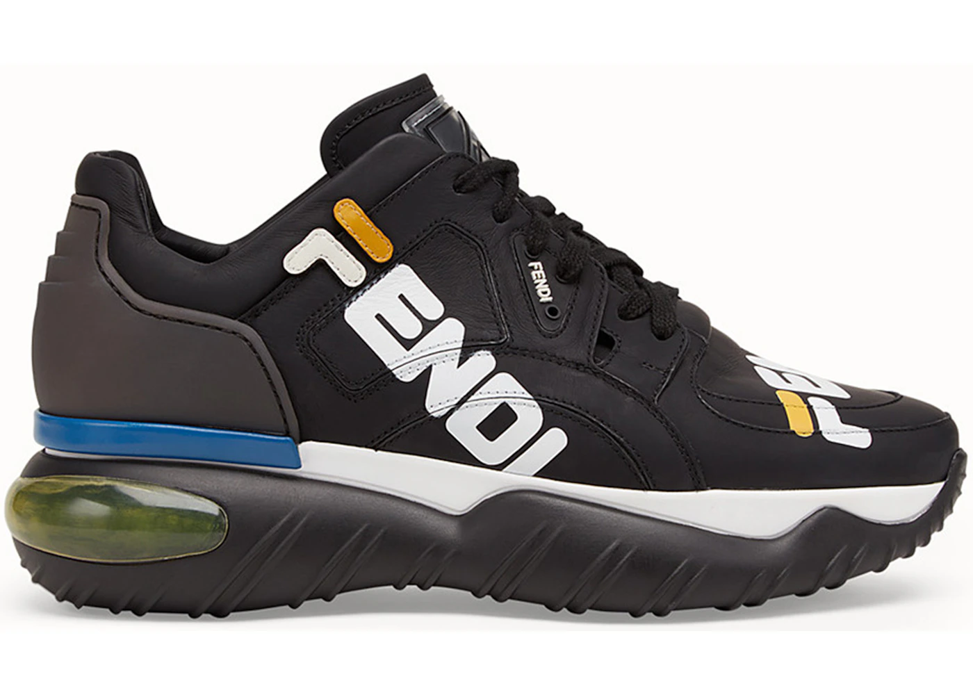 Fila Fendi Low Top Black Men s 7E1199A62EF15FL US