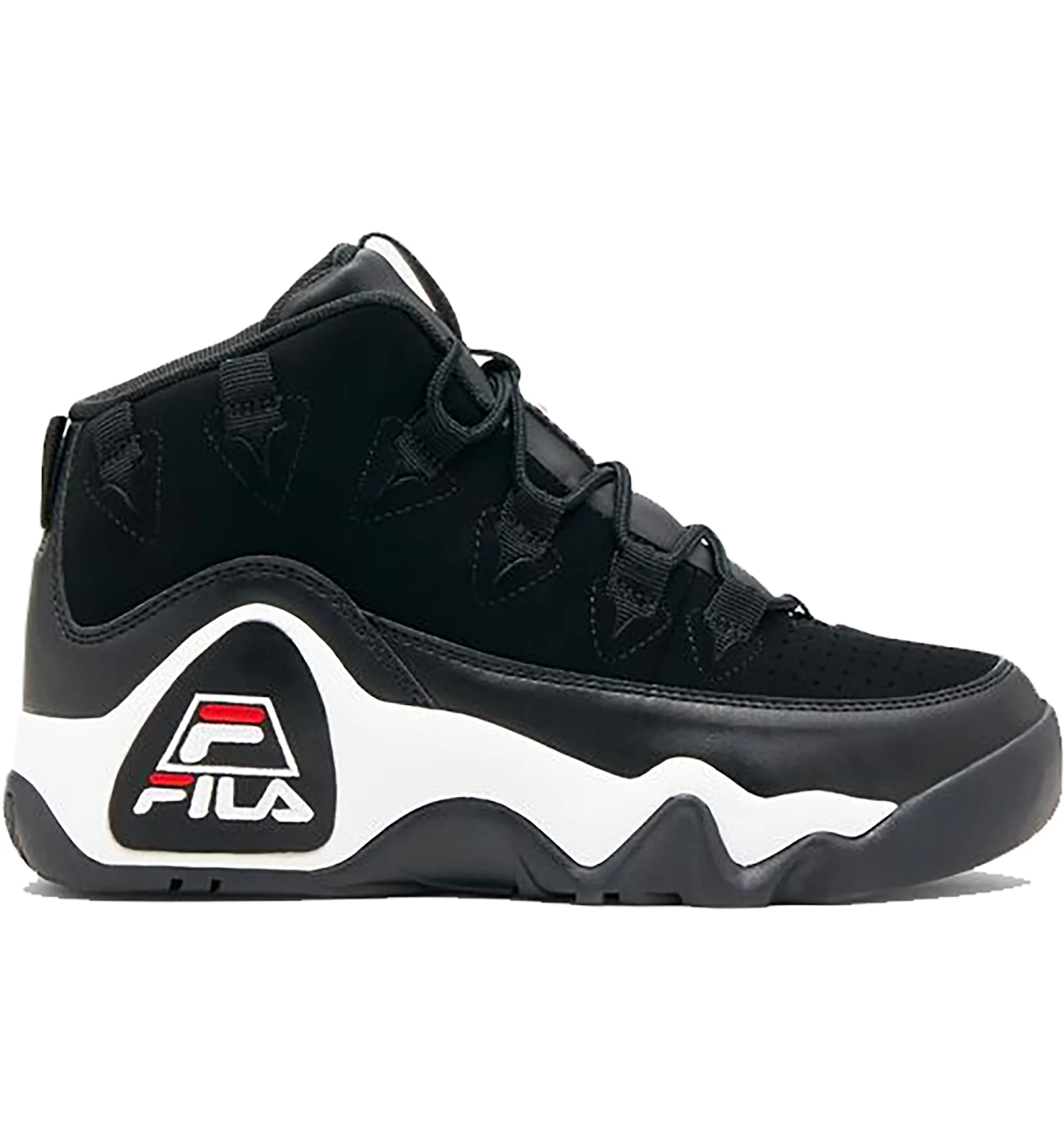 Grant hill top shoes black