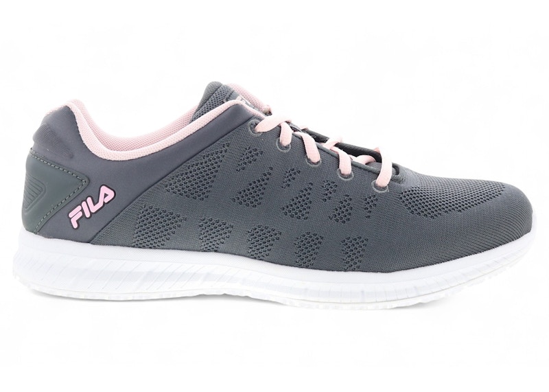 Pre-owned Fila Memory Techknit Sr Wr (women's) Sneakers In Grey/pink In Multi