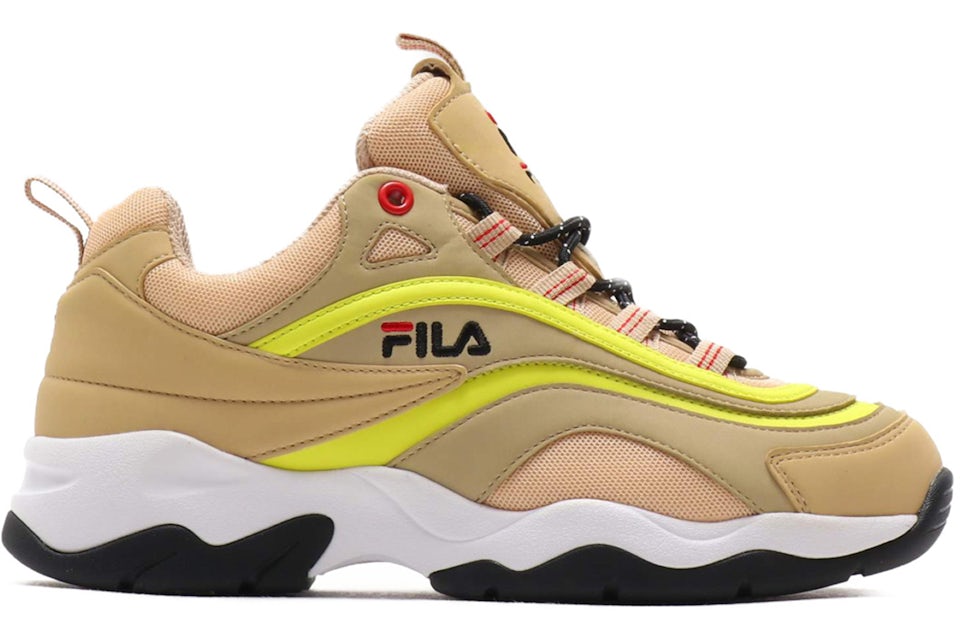 Fila ray yellow deals