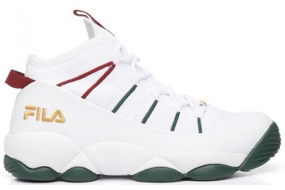 Fila Spaghetti Knit White Green Red Men s 1BM00057 124 GB