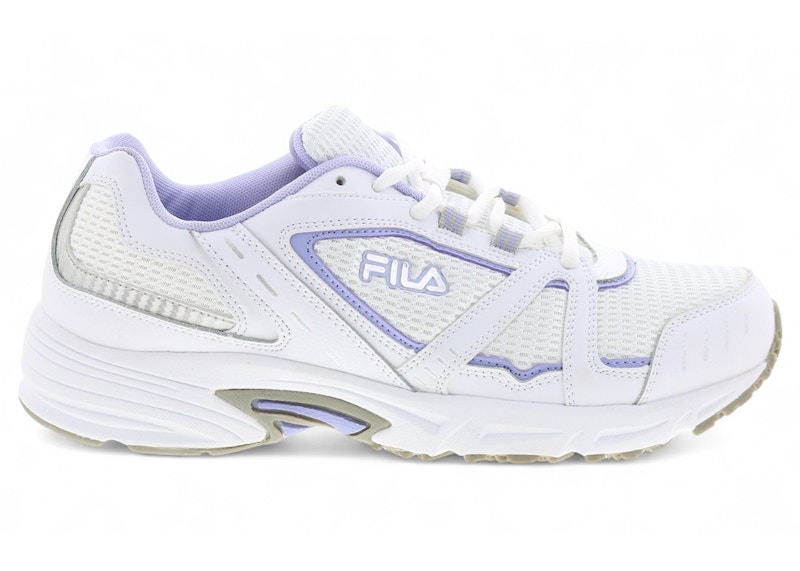 Pre-owned Fila Talon 3 Mesh E (women's) Sneakers In White/lilac In Multi