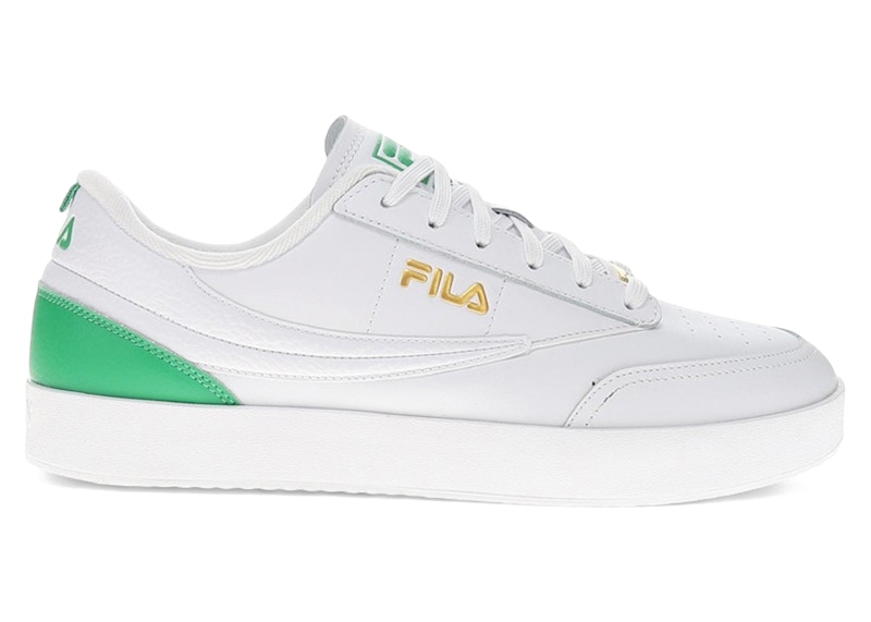 FILA Pre-owned Tennis 88 Vtg (women's) Sneakers In White/kelly Green In Multi
