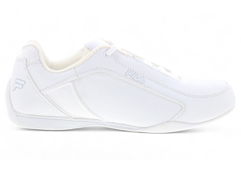 Pre-owned Fila Men's  Tiltshift Sneakers In White/metallic Silver In Multi