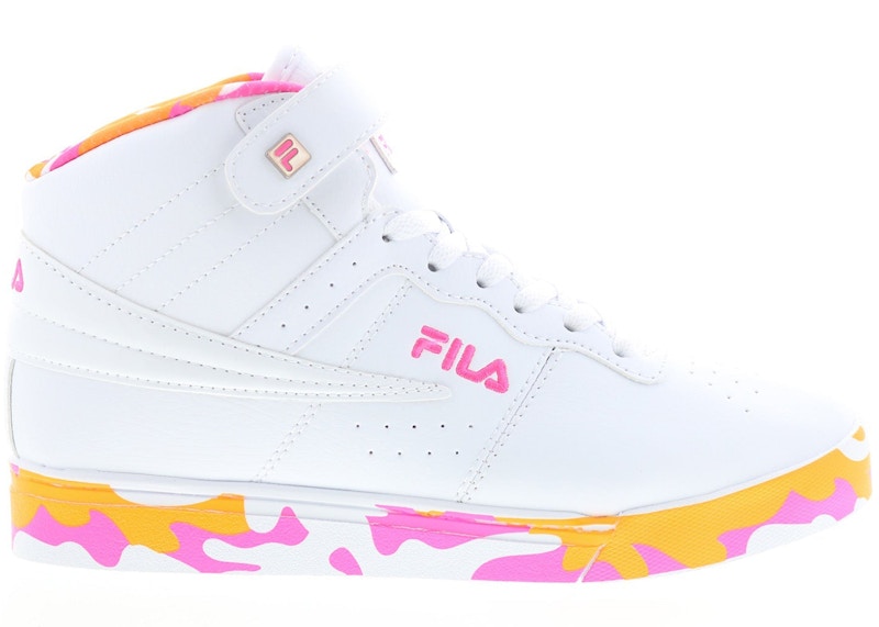 Fila Vulc 13 Mashup White Pink Women s 5FM01798 134 US