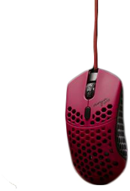 Finalmouse Ultralight x Ninja Air58 Blossom Gaming Mouse Red