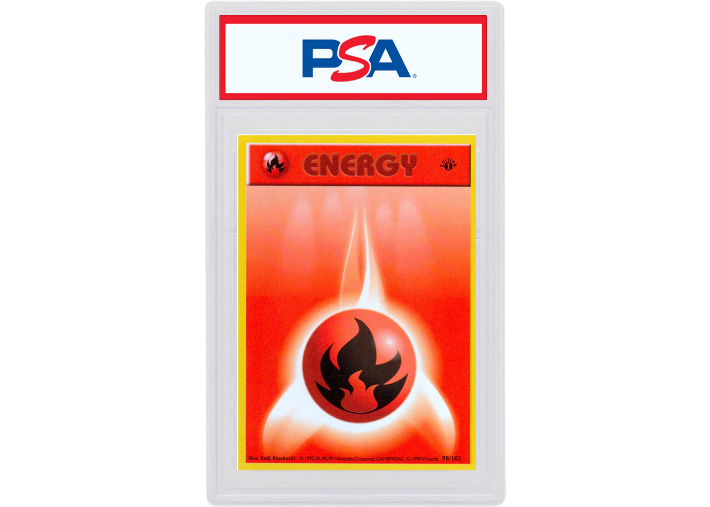 Fire Energy 1999 Pokemon TCG Base Set 1st Edition #98/102 - 1999 - US Fire Energy 1999 Pokemon TCG Base Set 1st Edition #98/102 - 1999 - US
