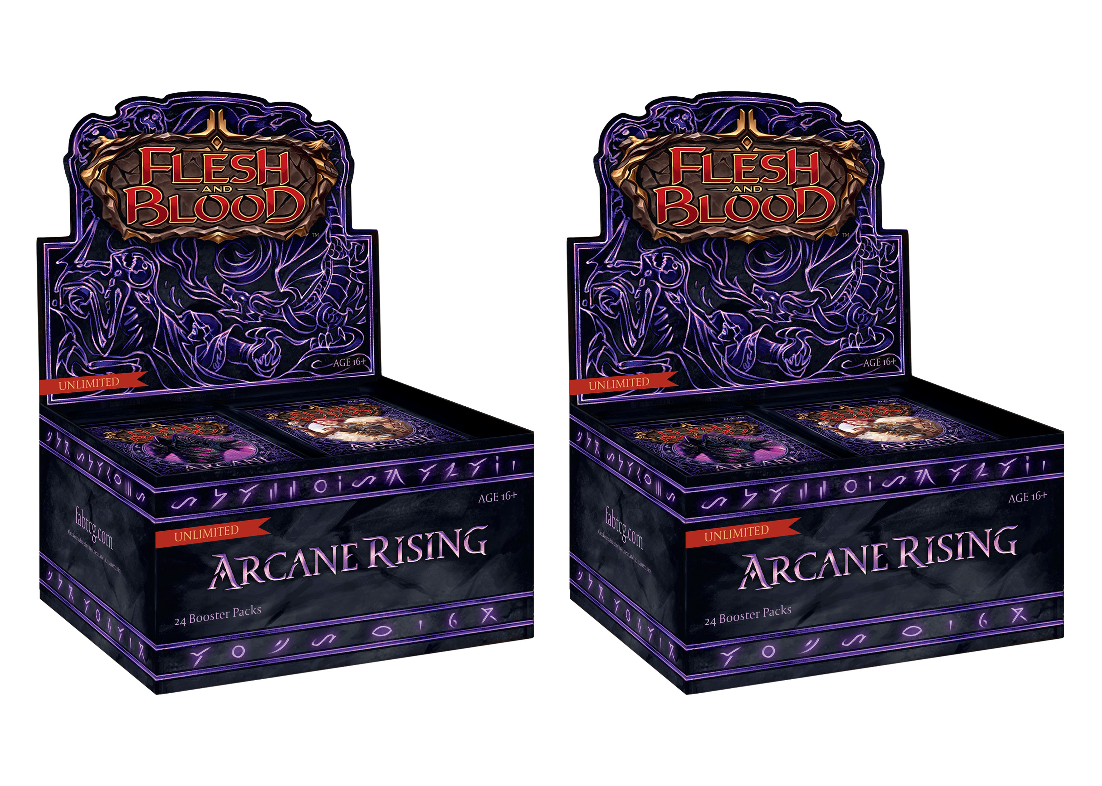 Flesh and Blood TCG Arcane Rising (Unlimited) Booster Box 2x Lot - JP