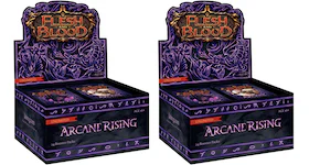 Flesh and Blood TCG Arcane Rising (Unlimited) Booster Box 2x Lot