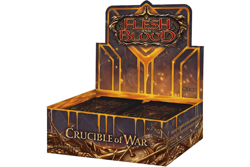 Flesh and Blood TCG Crucible of War 1st Edition Booster Box