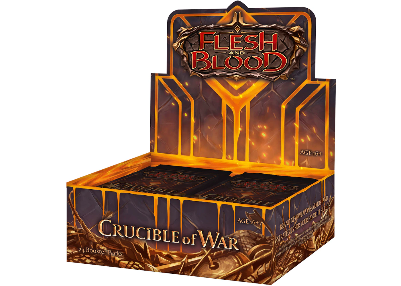 Flesh and Blood TCG Crucible of War 1st Edition Booster Box - US Flesh and Blood TCG Crucible of War 1st Edition Booster Box - US