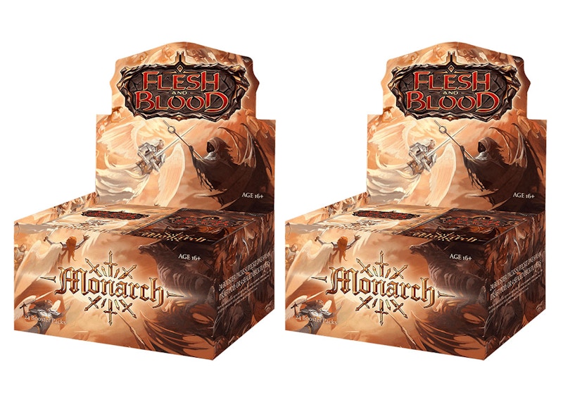 Flesh and Blood TCG Monarch 1st Edition Booster Box 2x Lot