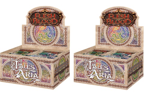 Flesh and Blood TCG Tales of Aria 1st Edition Booster Box 2x Lot - US Flesh and Blood TCG Tales of Aria 1st Edition Booster Box 2x Lot - US