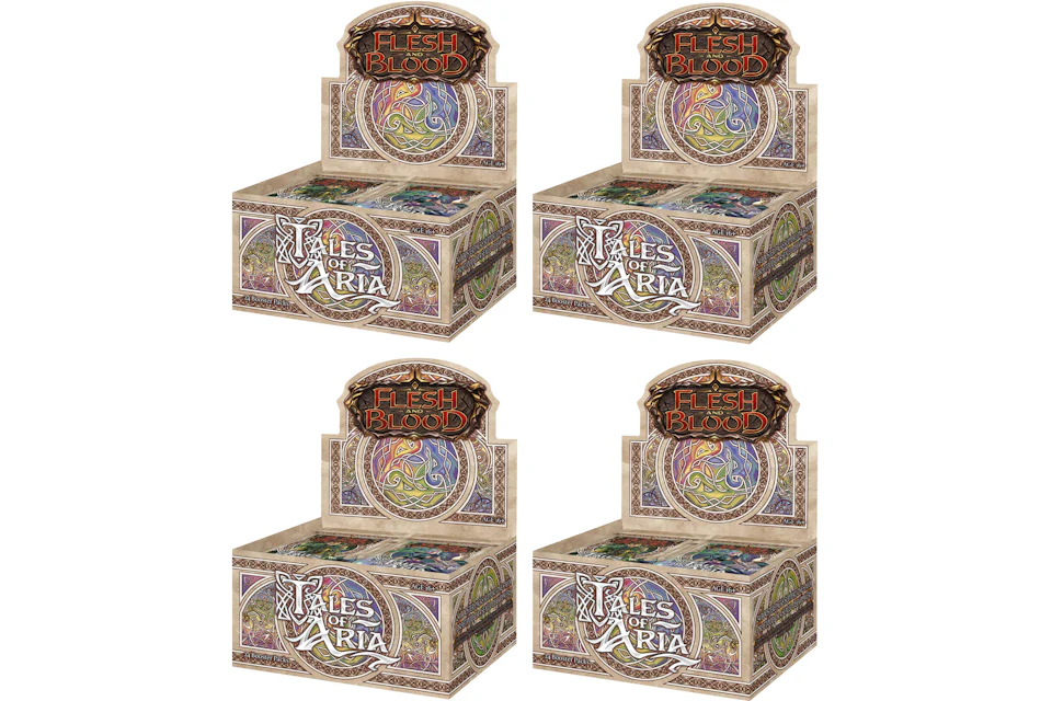 Flesh and Blood TCG Tales of Aria 1st Edition Booster Box 4x Lot
