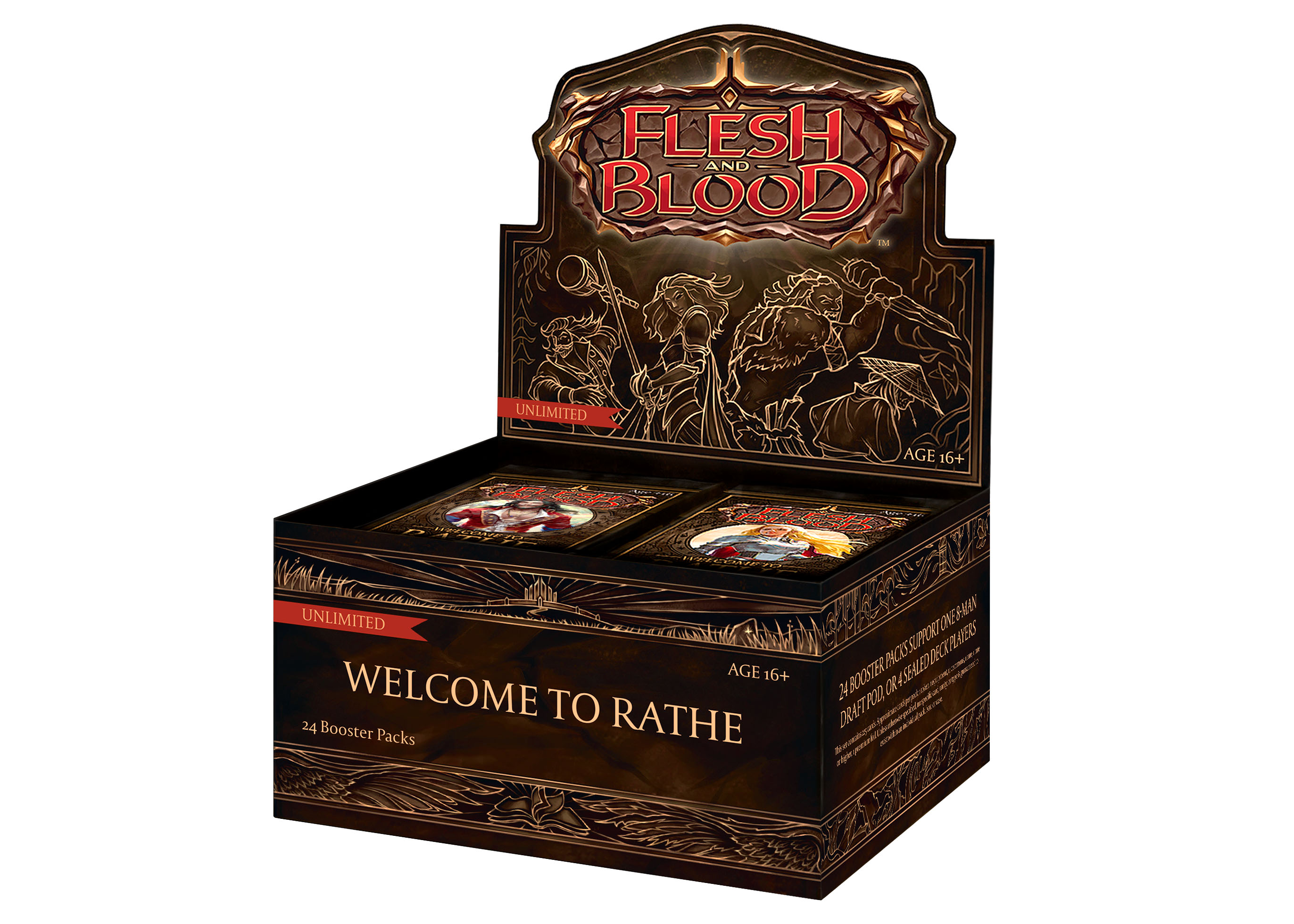 Flesh and Blood TCG Welcome to Rathe (Unlimited) Booster Box - US