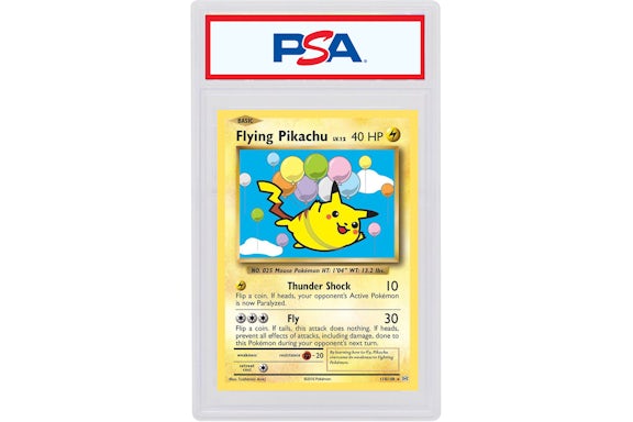 Pikachu volant 2016 Pokémon XY Evolutions Secret Rare 110/108 (PSA ou BGS Graded)