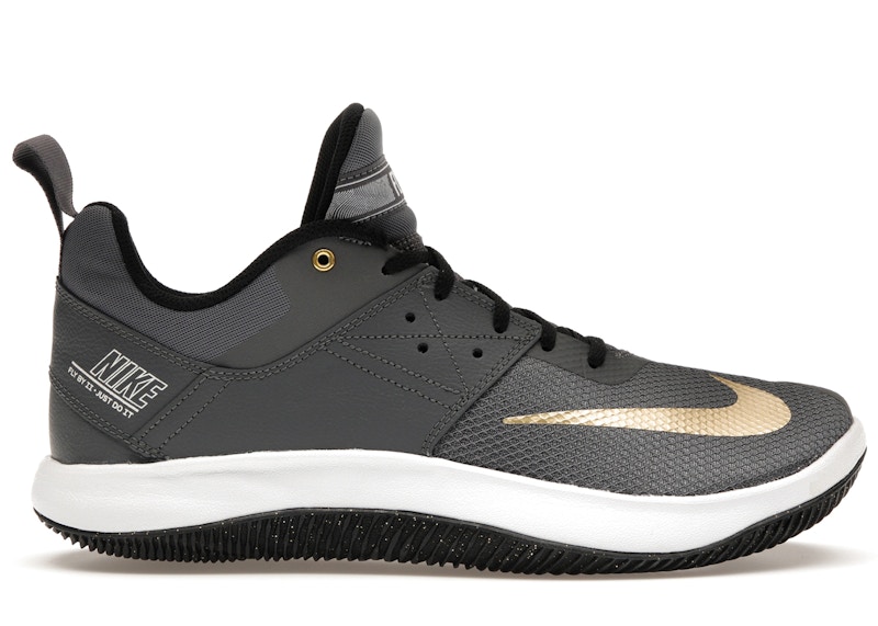 Nike flyby cheap low black gold