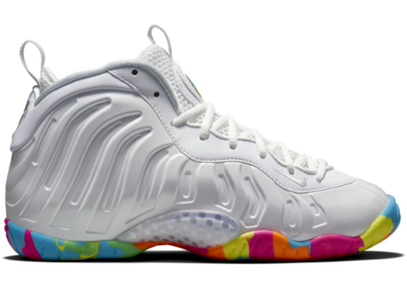 Nike Air Foamposite One White Fruity Pebbles 2015 GS 644791 100 US
