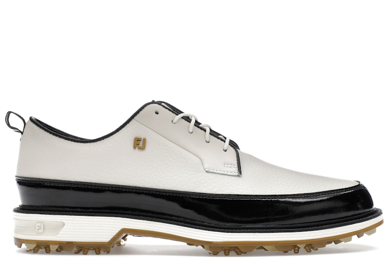 Pre-owned Footjoy Men's Premiere Series Field Lx Aimé Leon Dore Sneakers In Black/white
