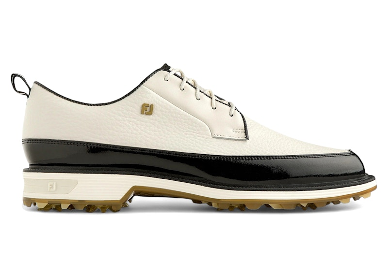 Pre-owned Footjoy Men's  Premiere Series Field Lx Aimé Leon Dore Sneakers In Black/white In Multi