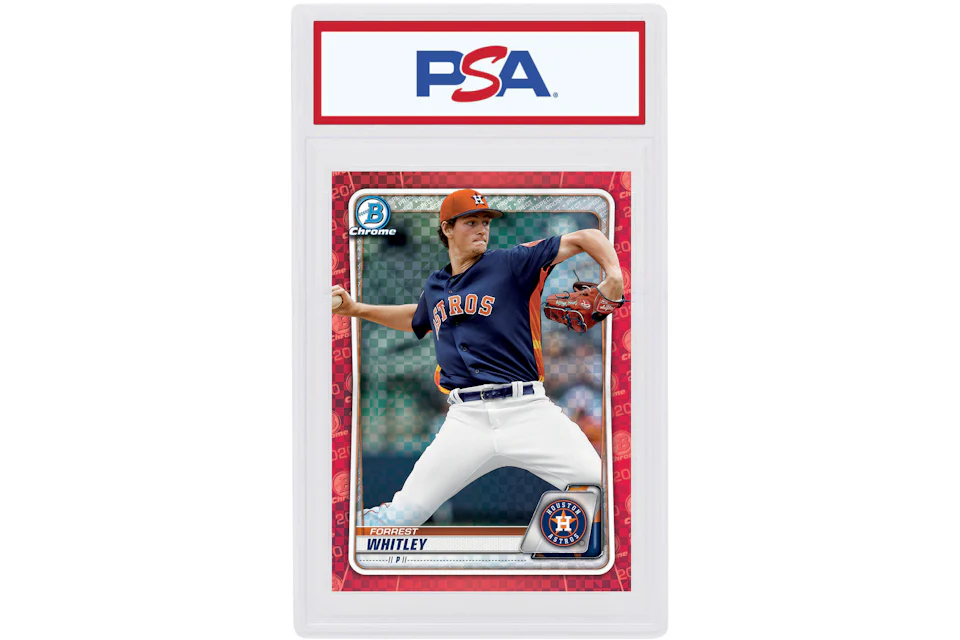 Forrest Whitley 2020 Bowman Chrome X Red X-Fractor 1/1 #BCP-192