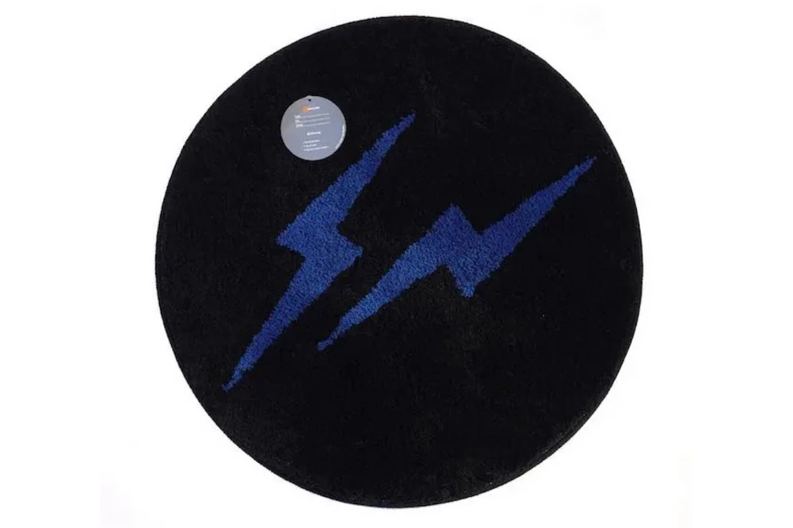 Fragment Design x Gallery 1950 Large Rug Black/Blue - SS21 - FR