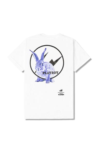 Fragment Meets Playboy Blue Bunny Tee White メンズ - FW20 - JP