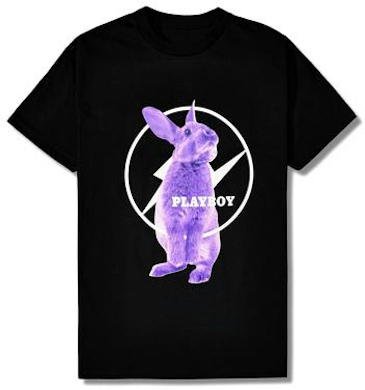 Fragment Meets Playboy Purple Bunny Tee Black - FW20