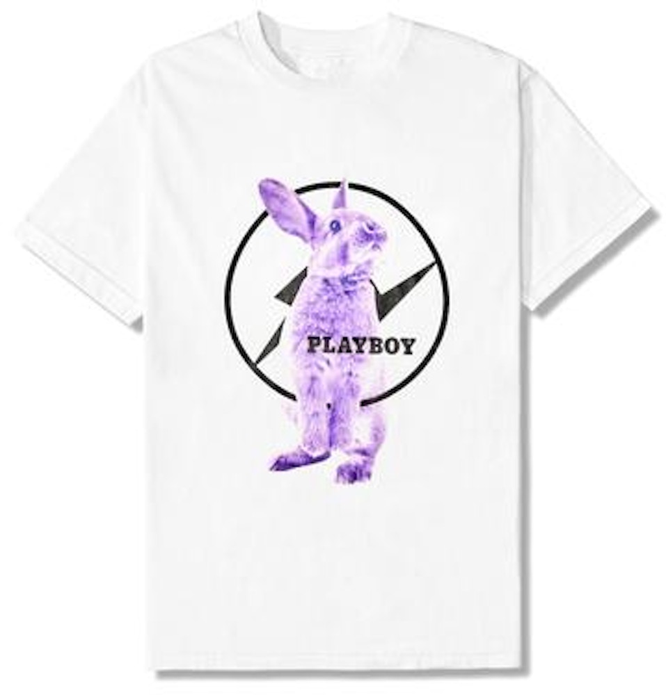 Fragment Meets Playboy Purple Bunny Tee White - FW20