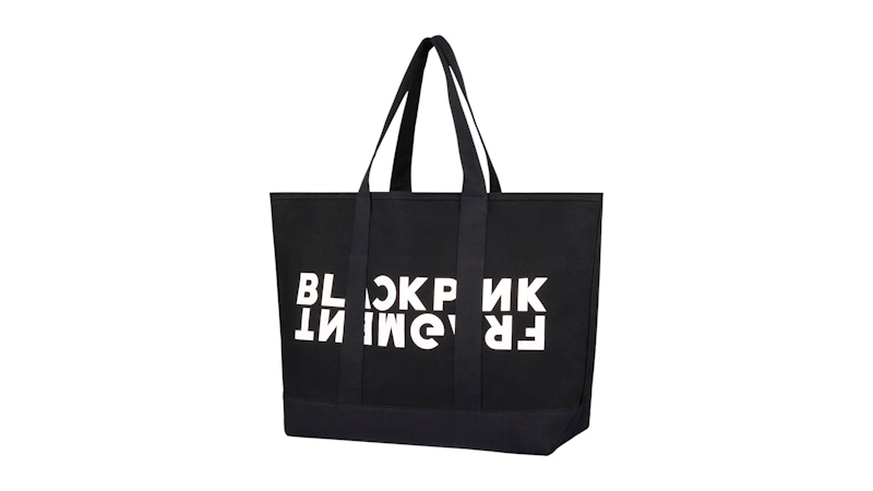 Fragment x BLACKPINK BLACKFRGMT Tote Bag Black - JP