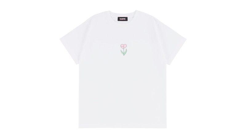 Fragment x BLACKPINK Flower T-shirt White Men's - GB