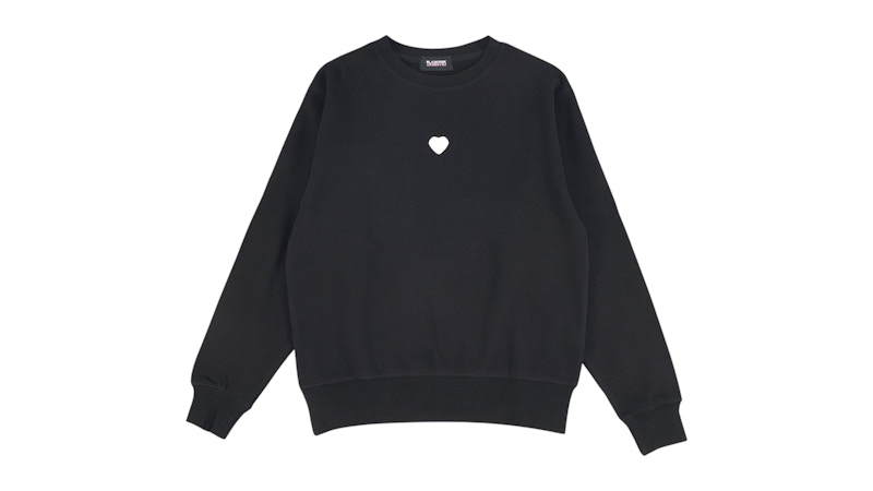 FRAGMENT Black Pink スウェット HEART BLACK Fragment x BLACKPINK Heart Sweatshirt Black Men's - US