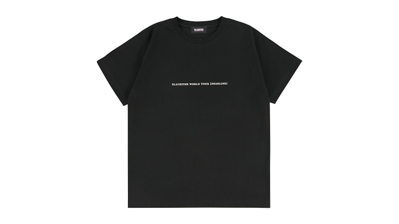BLACKPINK fragment DEADLINE Tシャツ サイズ M FRAGMENT】BLACKPINK WORLD TOUR [DEADLINE] IN JAPAN GOODS – YGEX