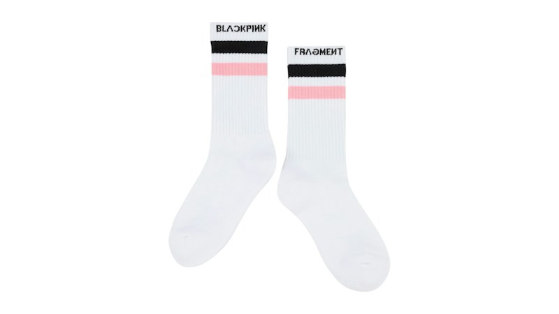 Fragment x BLACKPINK Socks White