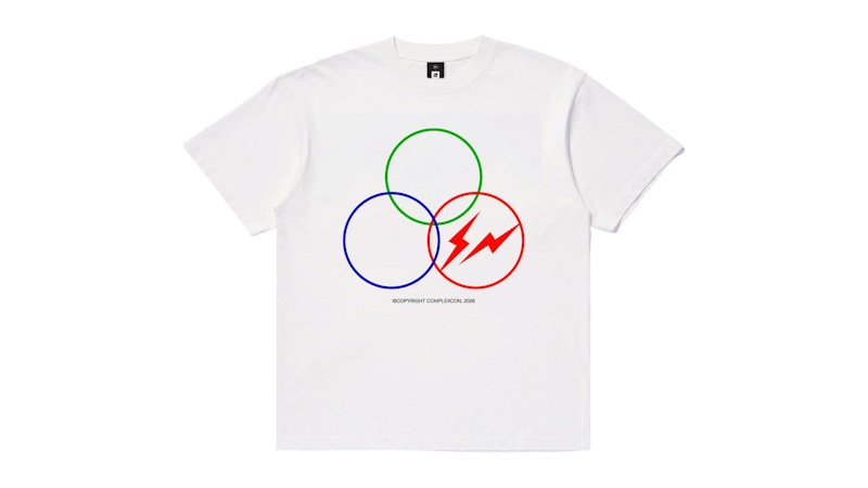 Fragment x ComplexCon Rings Tee White