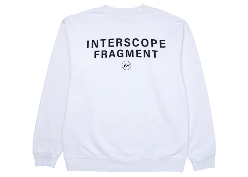 Fragment x Interscope 01 Crewneck White - SS22 - US