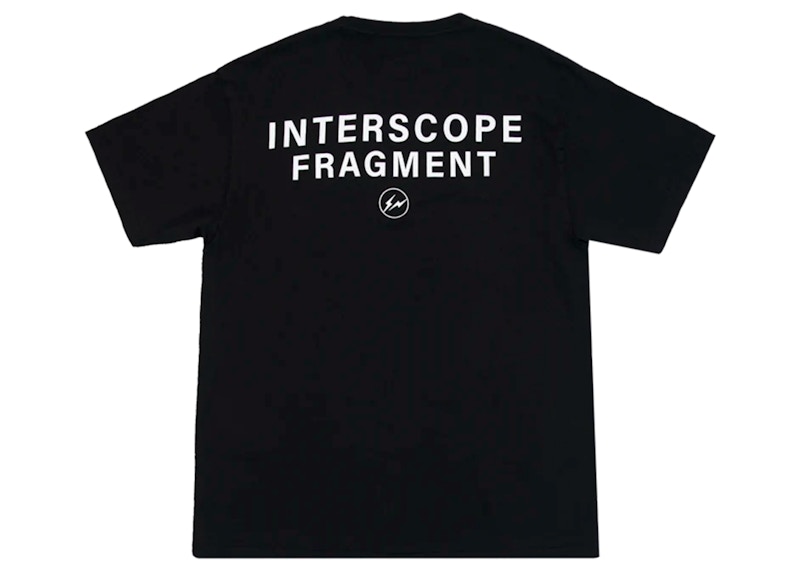 Fragment x Interscope 01 T-Shirt Black - SS22 - TW