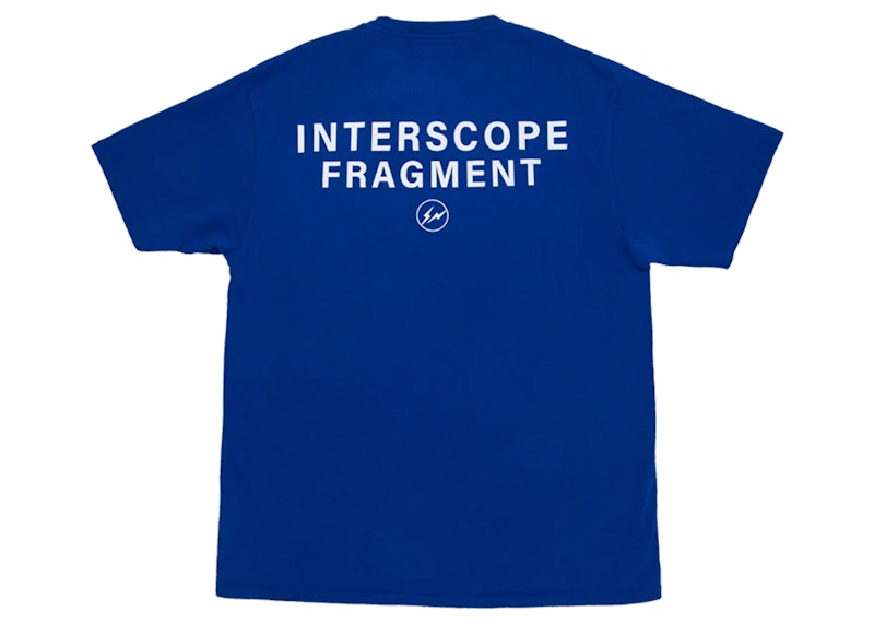 Fragment x Interscope 01 T-Shirt Blue - SS22 - US