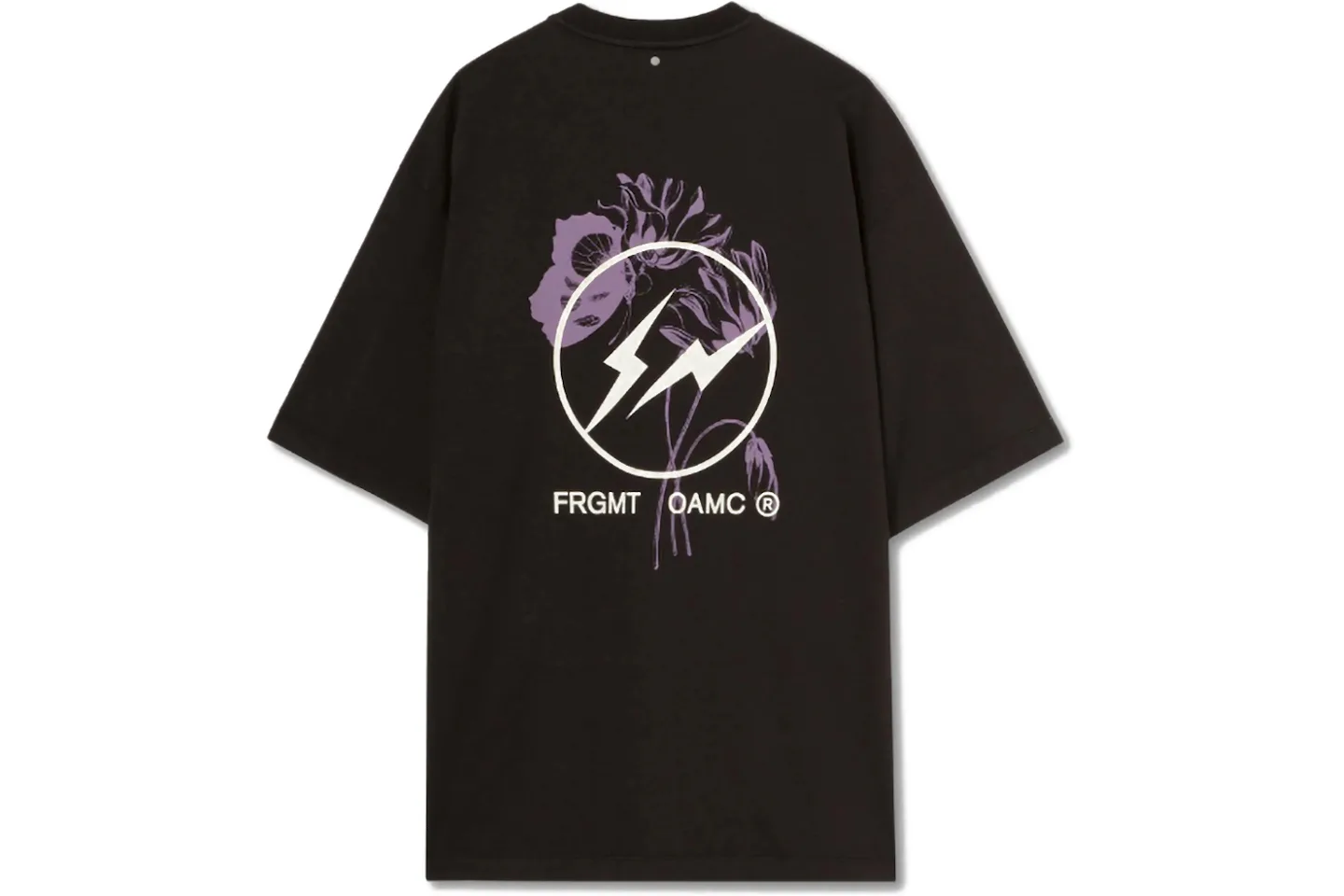 Fragment x OAMC Large Logo Oversized T-Shirt Black - FW22 - CN