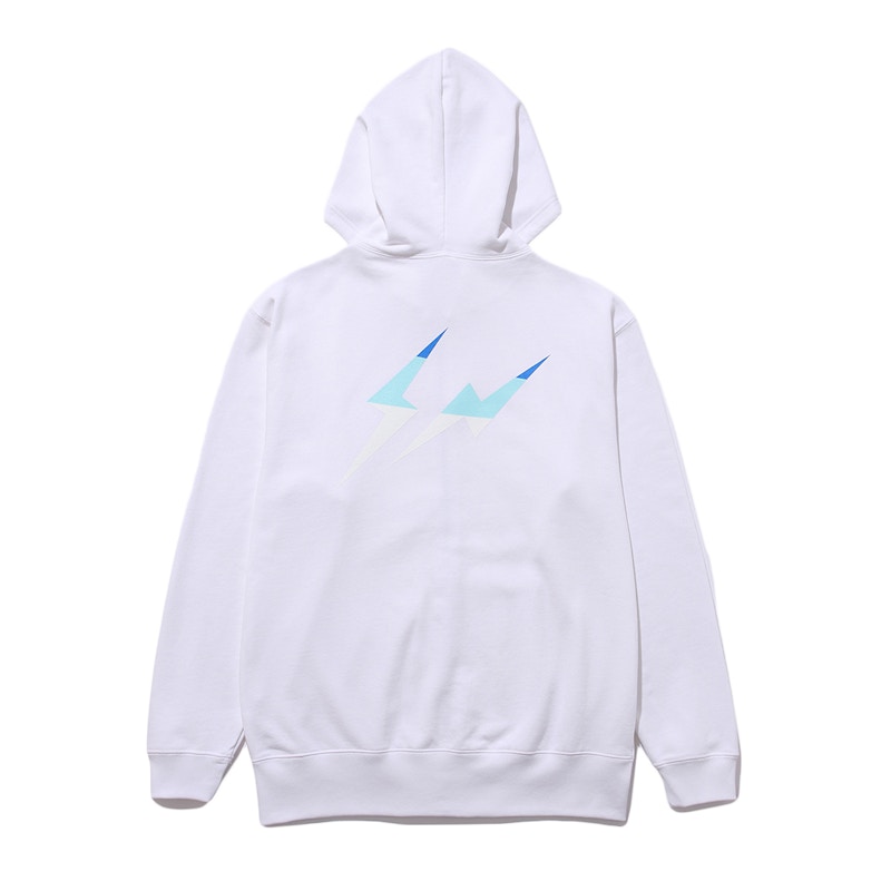 Fragment x Pokemon Piplup Thunderbolt Project Zip Hoodie White