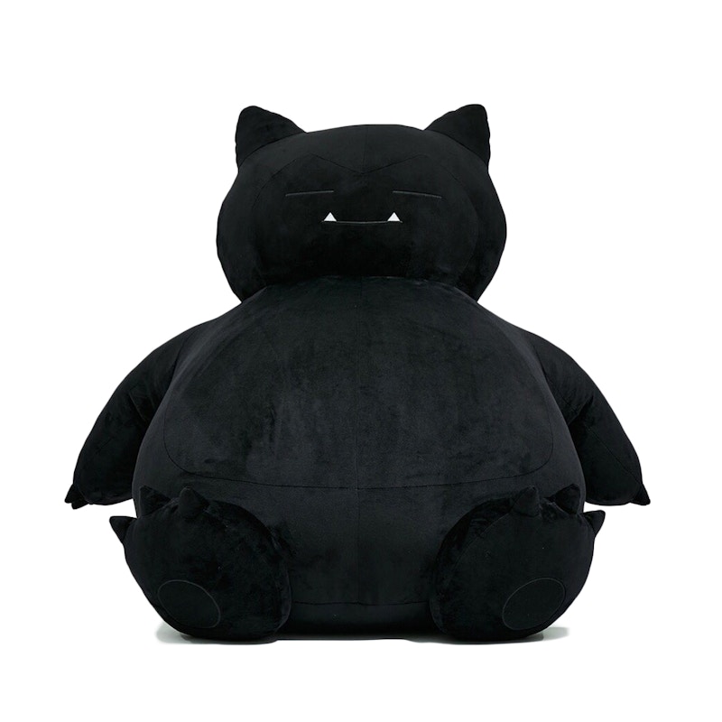 Fragment x Pokemon Snorlax Thunderbolt Project x Sequence Miyashita Park XL  Plush Doll Black