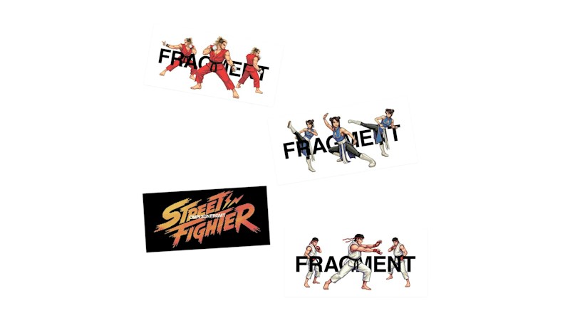 Fragment x Street Fighter Sticker Pack Multicolor