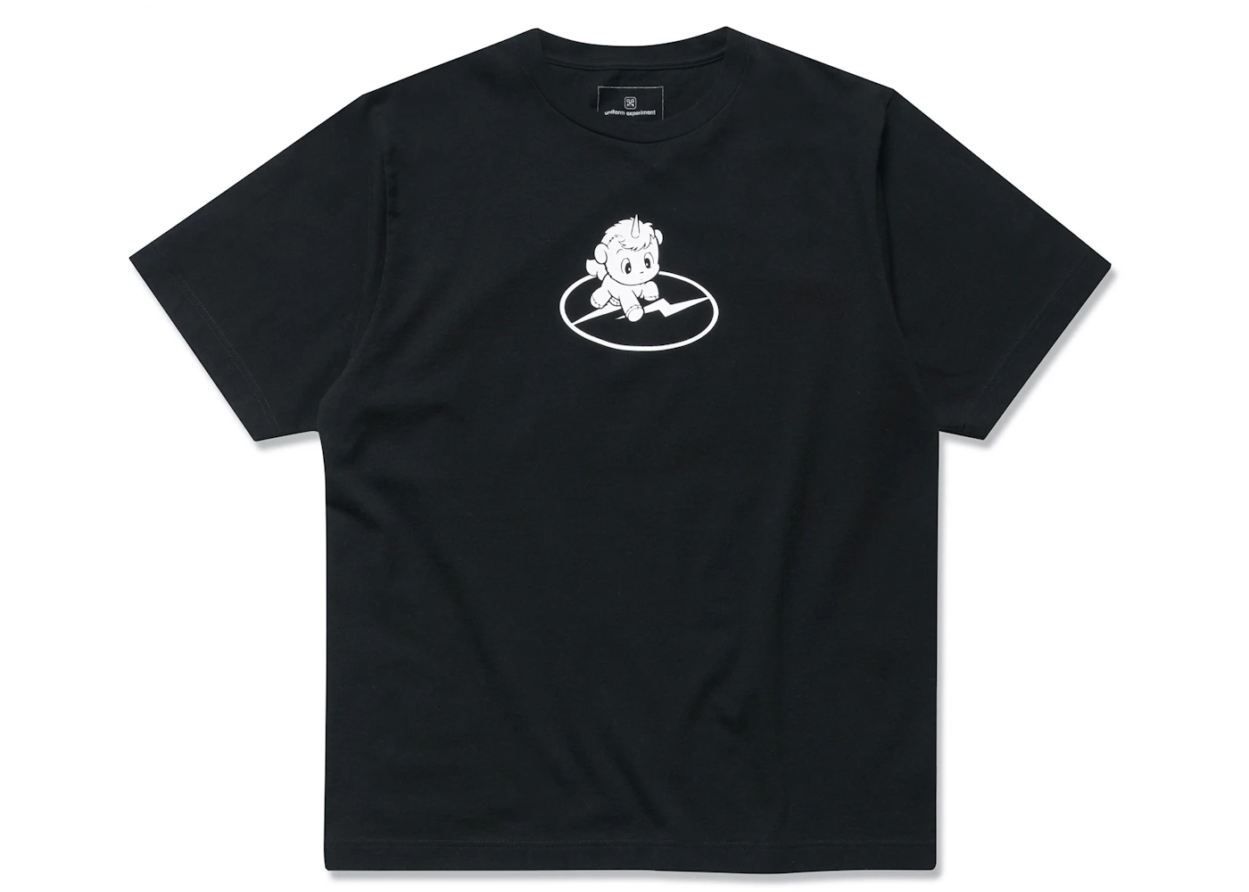 Fragment x Unico Front Print S/S Wide Tee Black Men's - SS22 - US