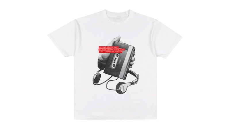 Fragment x Weekend Sequel Tape Recorder Tee White/Red