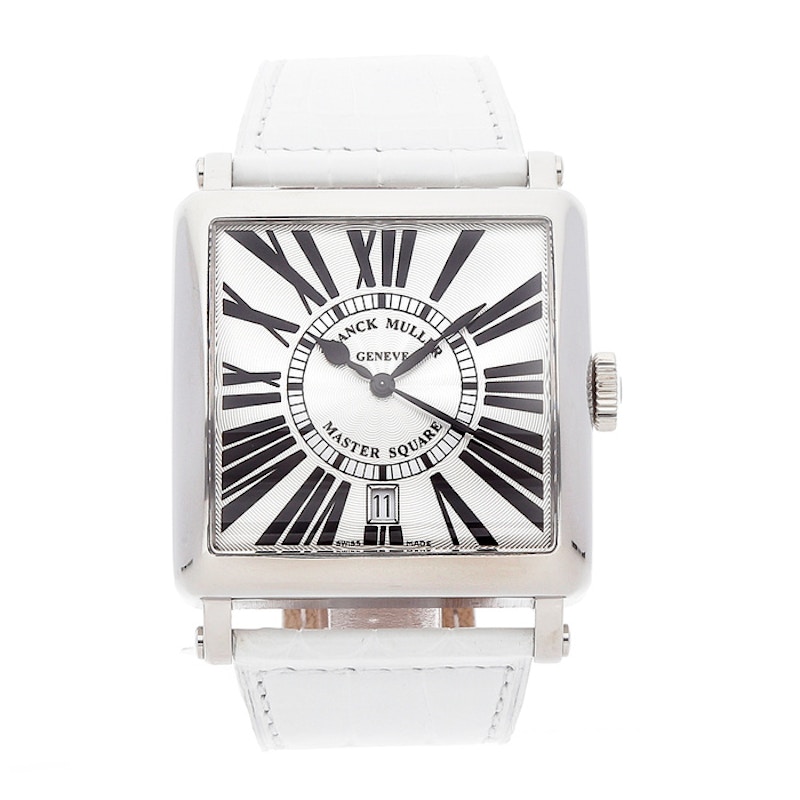 Franck Muller Master Square 6000 H SC DT R 36mm in Stainless Steel