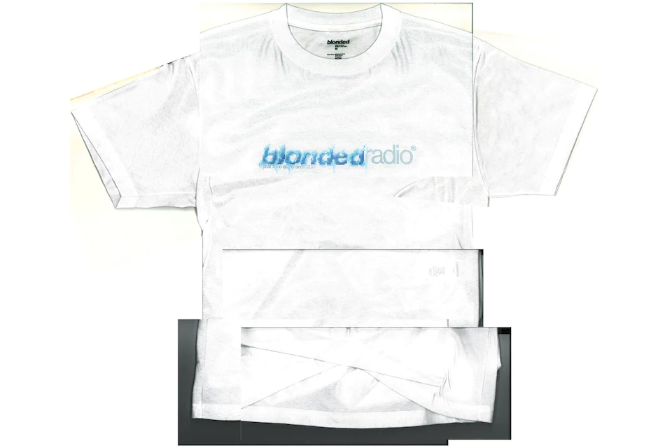 Frank Ocean Blonded Radio New Classic Logo T-shirt White/Iceman